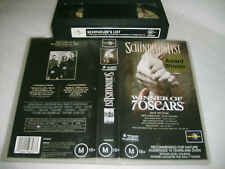 LISTA DE SCHINDLER - VHS australiano como novo - Clássico com 7 Oscars Visualização incrível, usado comprar usado  Enviando para Brazil