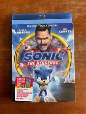 Sonic the Hedgehog (Blu-ray/DVD, 2020) com capa e quadrinhos limitados, usado comprar usado  Enviando para Brazil