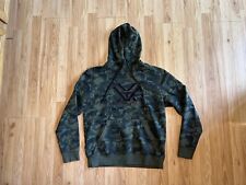 Vortex Hoodie Sweatshirt Mens MEDIUM  Pullover Activewear Green Camo Long Sleeve, used for sale  Shipping to South Africa