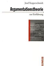 Argumentationstheorie zur einf gebraucht kaufen  Berlin