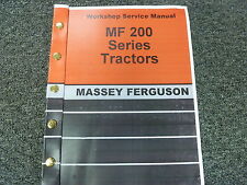 Massey Ferguson Modelo 240 250 270 283 290 298 Loja de Tratores Manual de Serviço de Reparo comprar usado  Enviando para Brazil