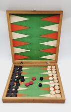 Schachbrett mühle backgammon gebraucht kaufen  Leverkusen