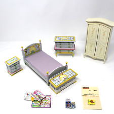Casa de bonecas designer personalizada 1:12 crianças sala de jogos berçário + minis comprar usado  Enviando para Brazil