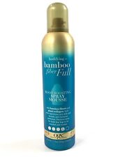 NOVO OGX Bodifying Bamboo Fiber Full Root Boosting Spray Mousse 7,75 Oz ENVIO RÁPIDO comprar usado  Enviando para Brazil