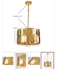 Modern gold chandeliers for sale  Richmond