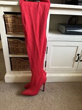 Red thigh high for sale  COVENTRY