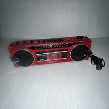 Vintage Sanyo AM FM Cassette Radio Boombox Model M7022F As Is  for sale  Shipping to South Africa