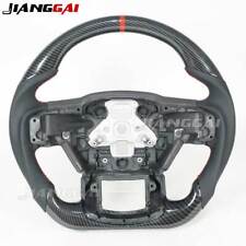 Hydro Dip Carbon Fiber Perforated Leather Steering Wheel Fit 15 Ford F150 Raptor for sale  Shipping to South Africa