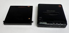 CD player portátil Sony Discman D-66 Mega Bass + PACOTE DE BATERIA BP-200, usado comprar usado  Enviando para Brazil