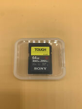 Tarjeta de memoria Sony Tough SF-G64T 64 GB clase 3 - SDXC - (SFG64TT1) segunda mano  Embacar hacia Argentina