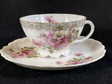 Antique teacup saucer for sale  Abingdon