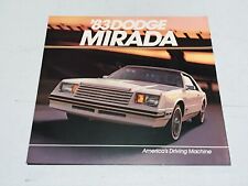1983 dodge mirada for sale  Stafford