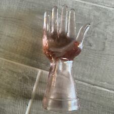Pink glass hand for sale  Jacksonville