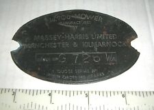 Vintage massey harris for sale  UK