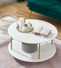 White coffee table, used for sale  Shipping to South Africa
