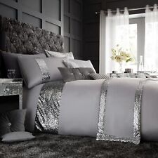 superking silver bed runner for sale  KETTERING