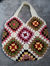 Crochet tote bag for sale  BASILDON