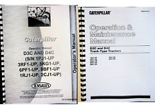 Trator tipo pista manual Caterpillar D3C D4C proprietários de esteiras operadores comprar usado  Enviando para Brazil