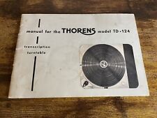 Thorens td124 transcription for sale  New York