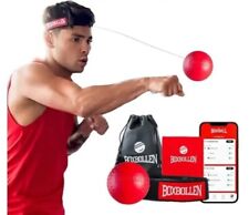 Juego de fitness BoxBollen Boxball Reflex con diadema y aplicación de código QR segunda mano  Embacar hacia Argentina