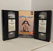 The Sound Of Music CBS Fox Original Vintage VHS Hi-Fi 2 Cassetes - Testado comprar usado  Enviando para Brazil