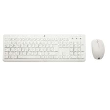 Kit HP 230 mouse e teclado sem fio branco layout Qwertz alemão de M&K, usado comprar usado  Enviando para Brazil