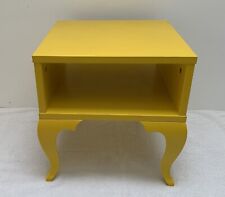 Yellow side table for sale  Shipping to Ireland