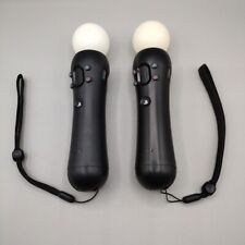 Sony PlayStation Move Motion Controller Set of 2 -Black VR (CECH-ZCM2U) PS4 ONLY for sale  Shipping to South Africa