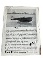 CHRIS CRAFT ONE - 1930 DART BOAT SALES BROCHURE., used for sale  Shipping to South Africa