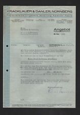 Nürnberg brief 1933 gebraucht kaufen  Leipzig