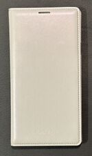 Official Genuine Samsung Galaxy S5 Flip Wallet Slim Case Phone Cover - WHITE, used for sale  Shipping to South Africa