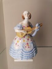 Usado, Herend Hungary, Mrs Dery mit Gitarre, Seriennummer 5796,  Höhe 21cm Top comprar usado  Enviando para Brazil