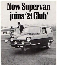 Reliant regal supervan for sale  UK