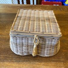 Vintage wicker square for sale  COVENTRY