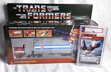G1 1984 OPTIMUS PRIME BOXED • 100% COMPLETE • T4 STAMP • VINTAGE G1 TRANSFORMERS, used for sale  Shipping to South Africa