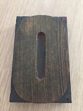 Large vintage woodblock for sale  UK