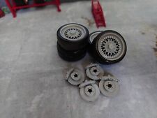 1/24 BBS Wheels Tires and Brake Discs diorama diecast UNPAINTED 25mm diameter for sale  Shipping to South Africa