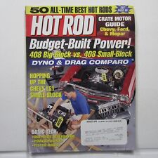 Hot Rod Aug 1998 408 Big Block vs 408 Small Block, Chevy LS1, Alternador, Mopar comprar usado  Enviando para Brazil