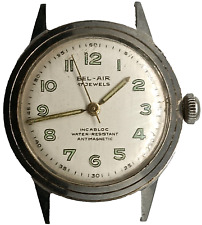 Lote de relógio antigo C621 masculino vintage Bel-Air campo militar infantaria corda manual funciona comprar usado  Enviando para Brazil