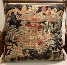 Chinoiserie tapestry toile for sale  Indianapolis