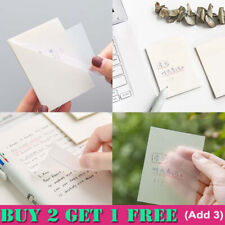 Transparent sticky notes for sale  Shipping to Ireland