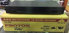 Used, BRAND NEW HiFi PROTON 690 TV Sound Decoder HIGH END VINTAGE! for sale  Shipping to South Africa
