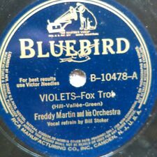 78 rpm Bluebird 10478, Freddy Martin, Violetas, Querida Sigma Chi, jazz V+ comprar usado  Enviando para Brazil