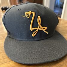 Used, Nike Kobe Bryant LA Snapback Hat Black Mamba Snake Los Angeles Black:  RARE for sale  Shipping to South Africa