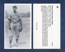 #16 RICHARD T. "SUBBY" BAYAS~1987 Phil Dixon NEGRO LEAGUE GREATS limited edition for sale  Shipping to South Africa