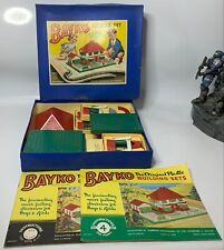 Vintage boxed bayko for sale  SUDBURY