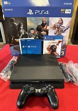 Sony PS4 PlayStation 4 Slim 1 TB 1TB CIB Console Bundle W/ Controller Cords Game for sale  Shipping to South Africa