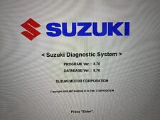 "LISTO PARA USAR -- 8" TABLETA Suzuki Marine Diag Kit SDS 8.7 segunda mano  Embacar hacia Argentina