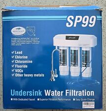 NEW Frizzlife 3-Stage Under Sink Water Filter System SP99, PLEASE READ  for sale  Shipping to South Africa