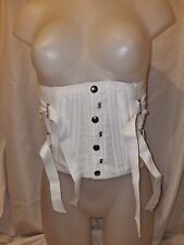 Gorgeous white underbust for sale  CONGLETON